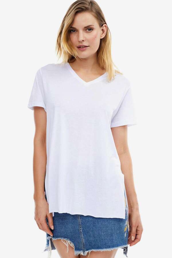 Ayyıldız 59507 Beyaz Tunik - 1