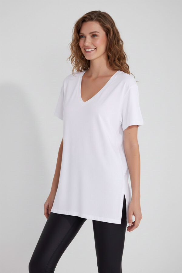Ayyıldız 59507 Beyaz Tunik - 1