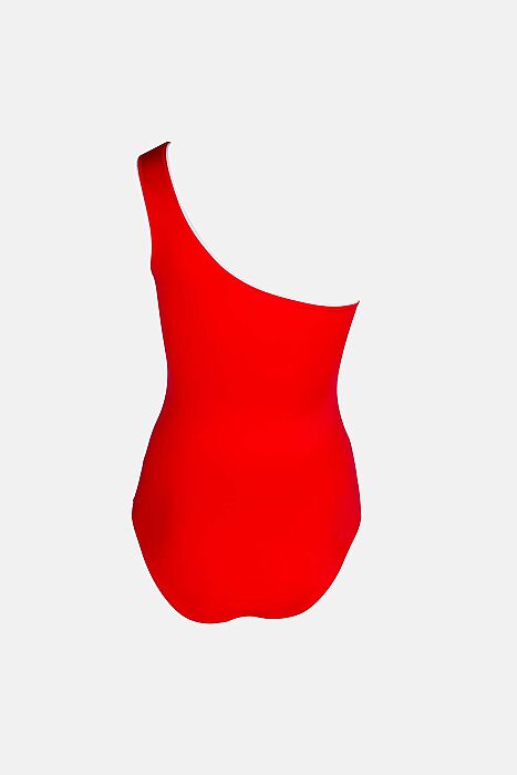 Ayyıldız 6123 Kırmızı Beyaz Tek Omuz Mayo - 3