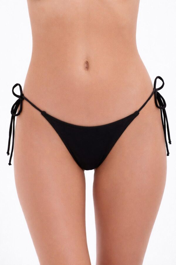 Ayyıldız 63005 Siyah String Bikini Altı - 1