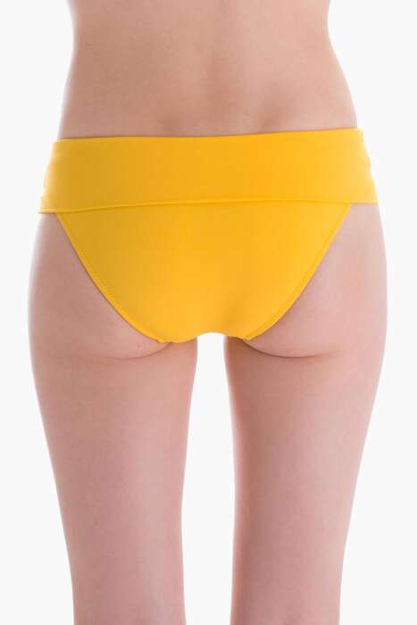 Ayyıldız 63040 Sarı Beli Katlanabilir Bikini Altı - 2