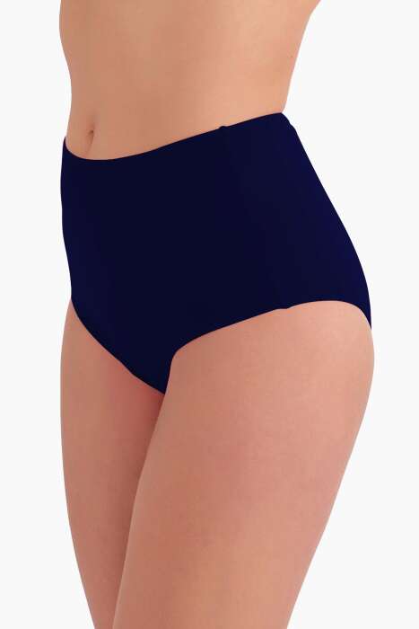 Ayyıldız 63048 Lacivert Yüksek Bel Bikini Altı - AYYILDIZ