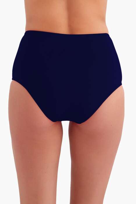 Ayyıldız 63048 Lacivert Yüksek Bel Bikini Altı - AYYILDIZ (1)