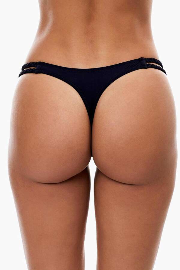 Ayyıldız 63050 Siyah String Bikini Altı - 2