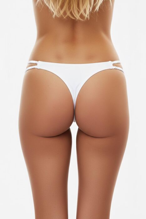 Ayyıldız 63050 Beyaz String Bikini Altı - 2