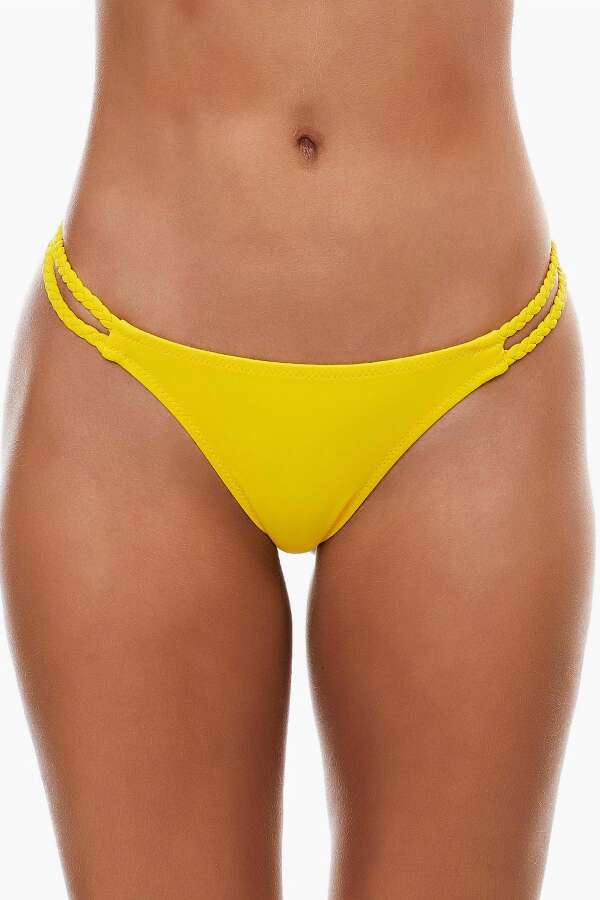 Ayyıldız 63050 Sarı String Bikini Altı - 1