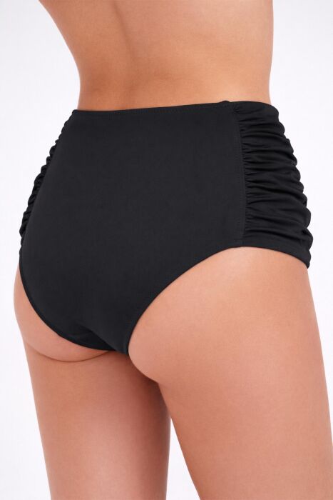 Ayyıldız 63054 Siyah Yüksek Bel Bikini Altı - AYYILDIZ (1)