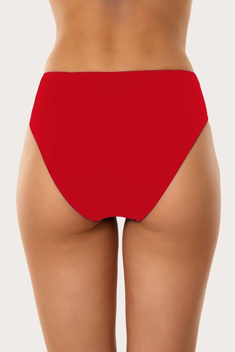 Ayyıldız 63058 Kırmızı Yüksek Bel Bikini Altı - AYYILDIZ (1)
