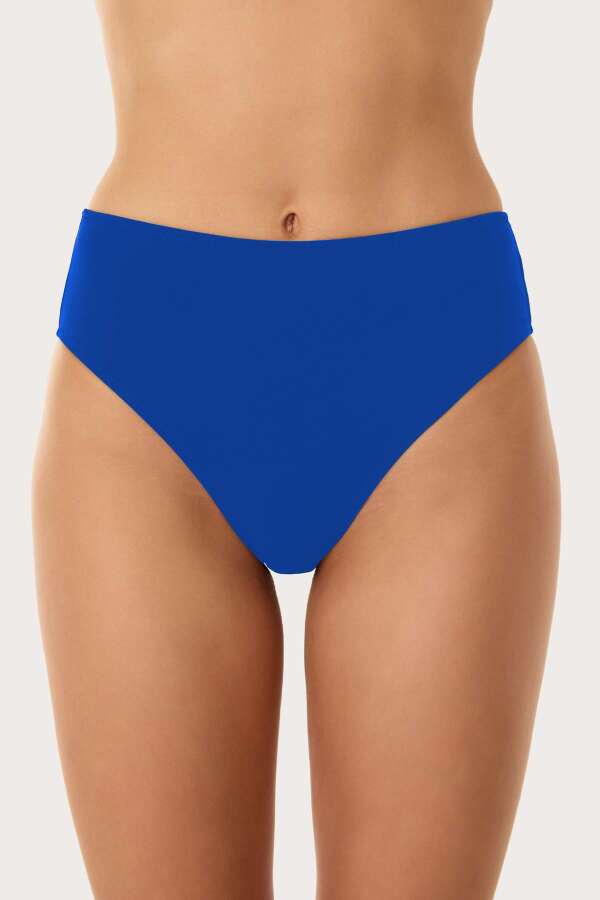 Ayyıldız 63058 Saks Yüksek Bel Bikini Altı - 1