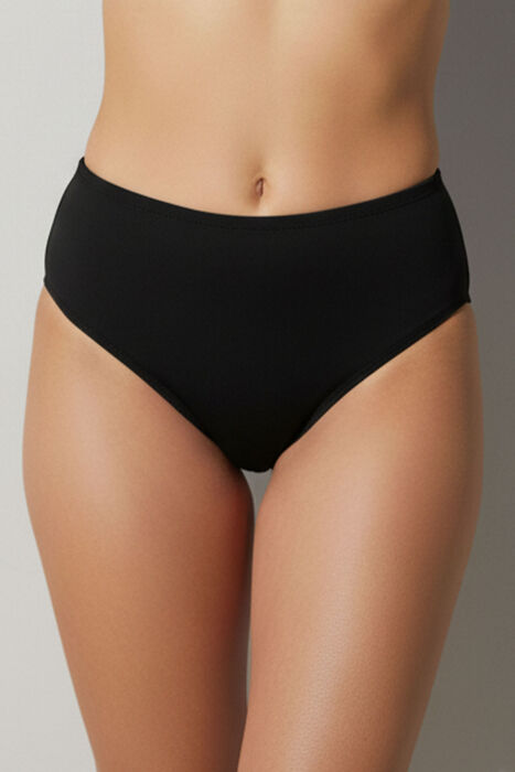 Ayyıldız 63058 Siyah Yüksek Bel Bikini Altı - AYYILDIZ
