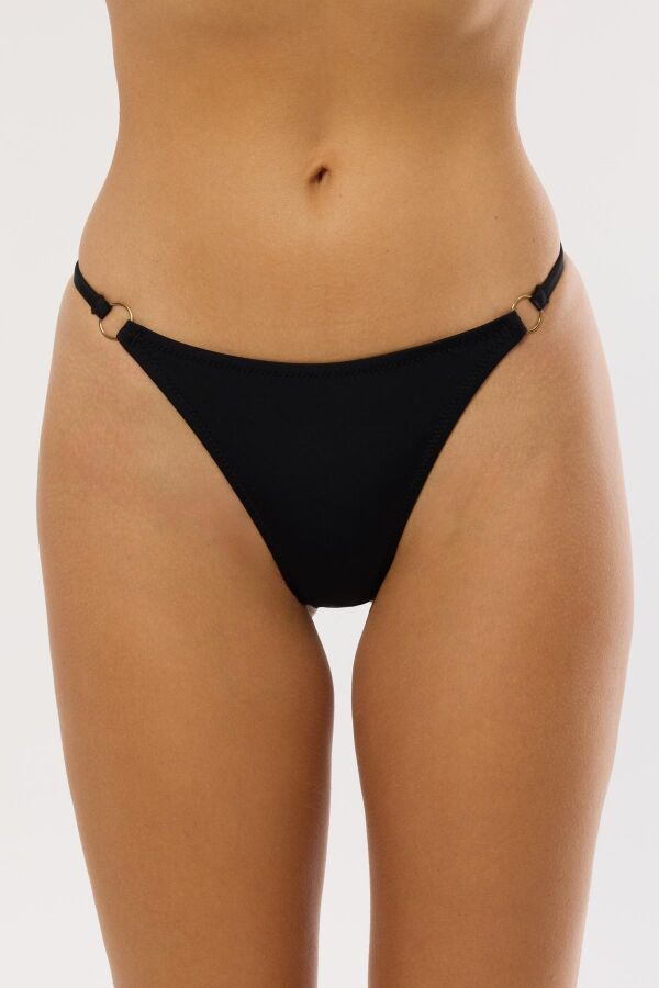 Ayyıldız 63067 Siyah Sitring Bikini Altı - 1