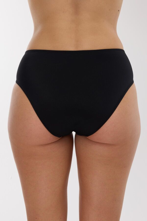 Ayyıldız 63069 Siyah Yarı Yüksek Bel Bikini Altı - 2