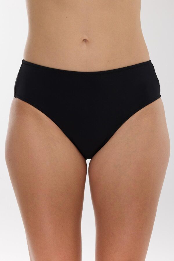 Ayyıldız 63069 Siyah Yarı Yüksek Bel Bikini Altı - 1