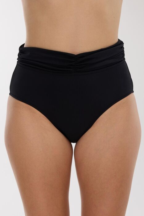 Ayyıldız 63070 Siyah Yüksek Bel Bikini Altı - AYYILDIZ