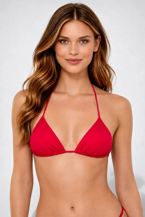 Ayyıldız 63502 Kırmızı Bikini Üstü - 1