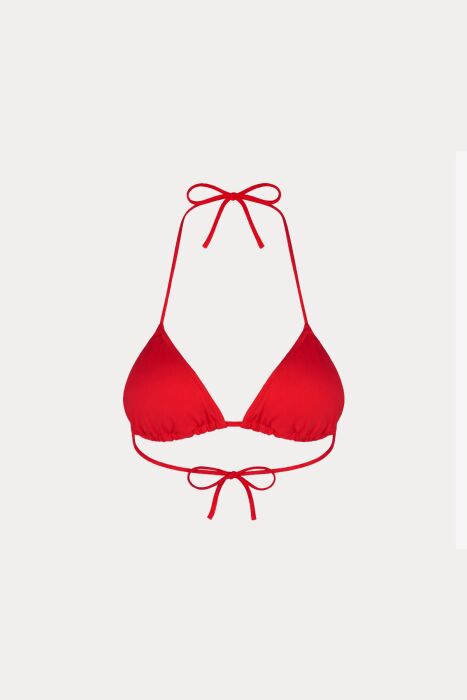 Ayyıldız 63502 Kırmızı Üçgen Bikini Üstü - 3