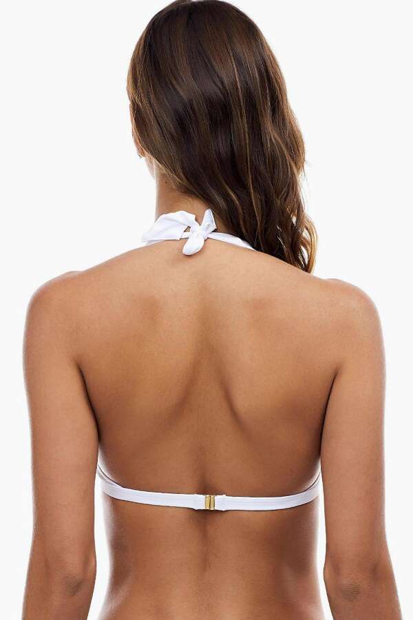 Ayyıldız 63507 Beyaz Bikini Üstü - 2