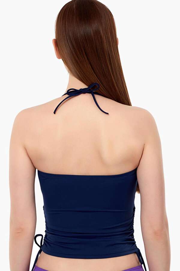 Ayyıldız 63515 Lacivert Straplez Tankini Üstü - 2