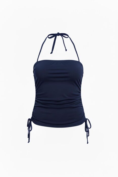 Ayyıldız 63515 Lacivert Straplez Tankini Üstü - 3
