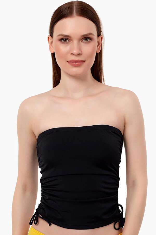 Ayyıldız 63515 Siyah Straplez Tankini Üstü - 3