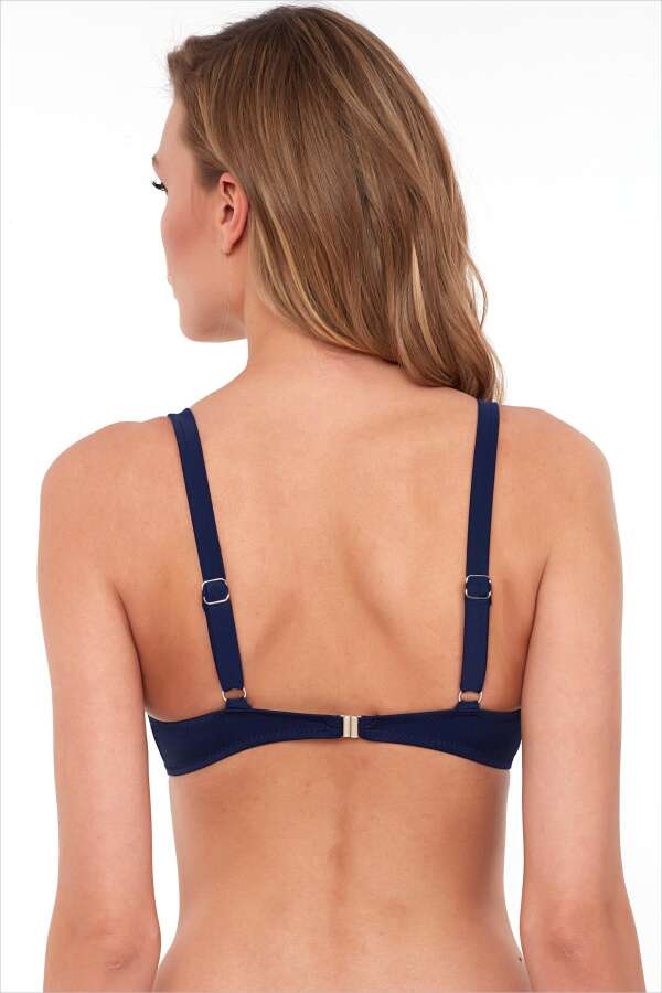 Ayyıldız 63535 Lacivert Toparlayıcı Bikini Üstü - 2