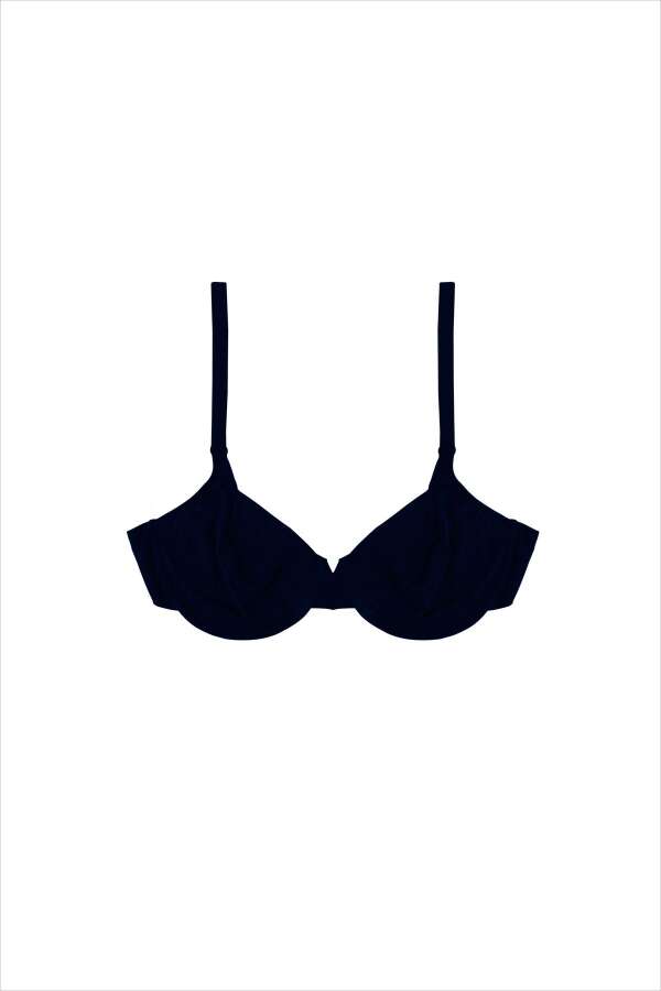 Ayyıldız 63535 Lacivert Toparlayıcı Bikini Üstü - 3