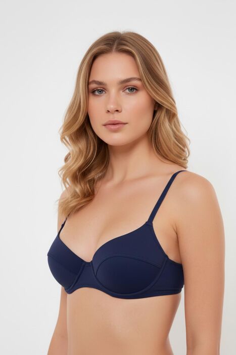 Ayyıldız 63540 Lacivert Bikini Üstü - 1