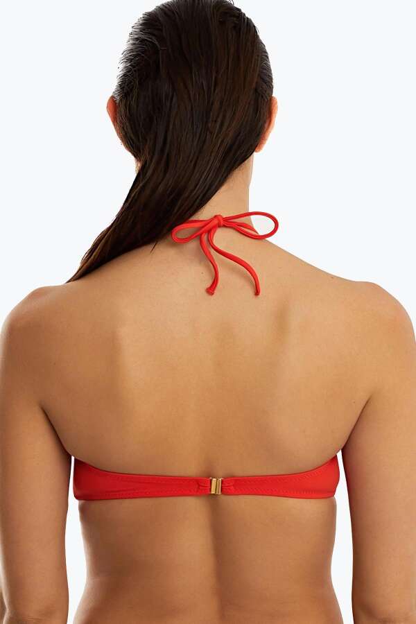 Ayyıldız 63541 Nar Straplez Bikini Üstü - 2