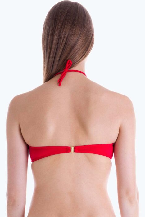 Ayyıldız 63541 Kırmızı Straplez Bikini Üstü - 2