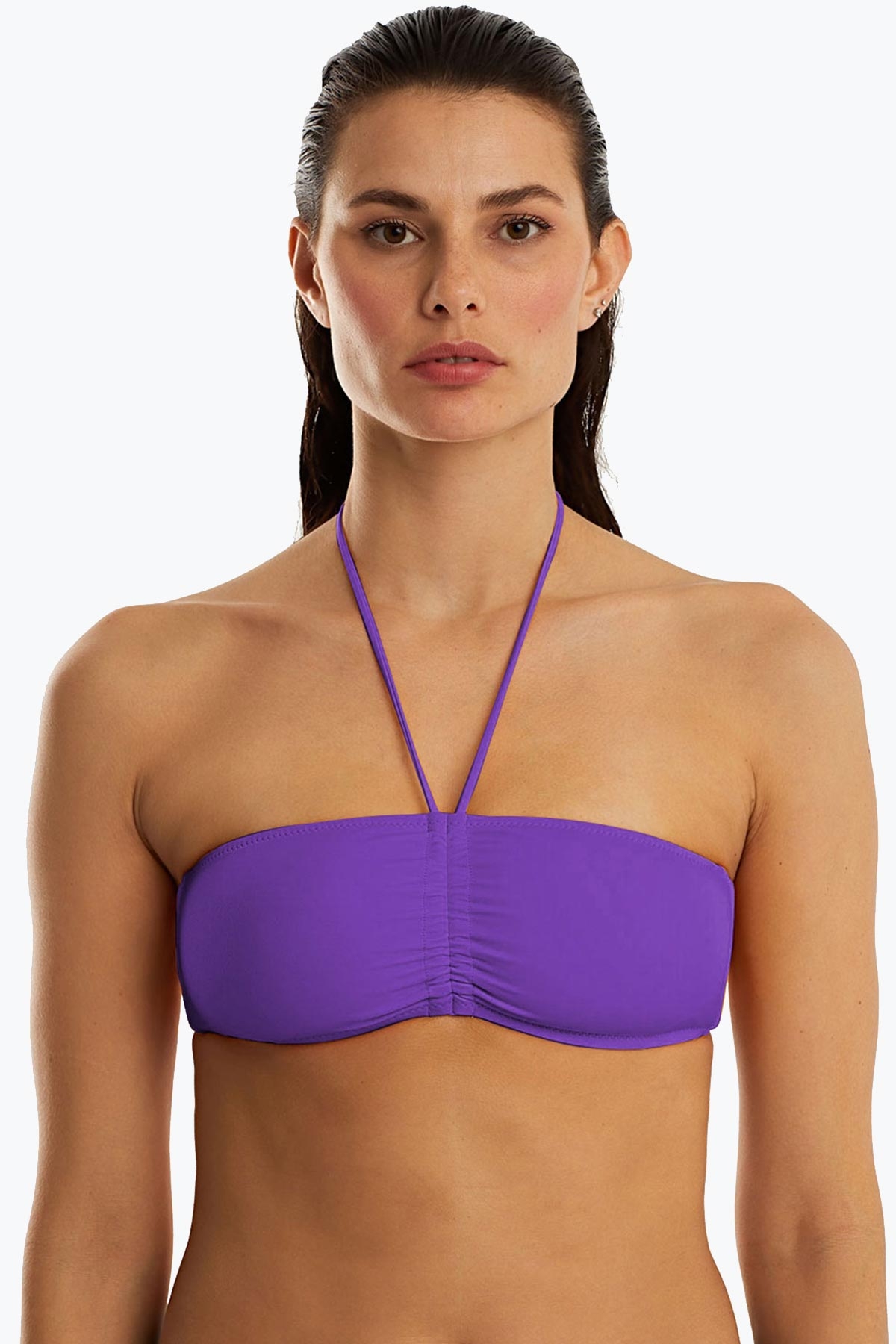 Ayyıldız 63541 Mor Straplez Bikini Üstü 