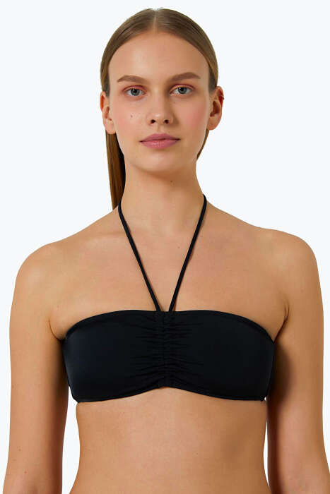 Ayyıldız 63541 Siyah Straplez Bikini Üstü - AYYILDIZ