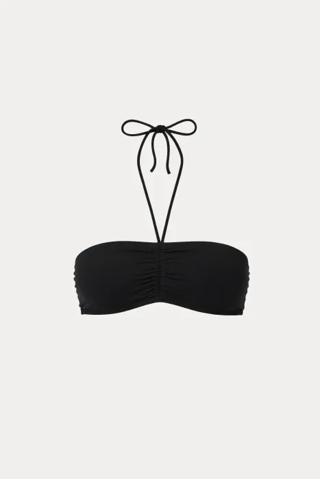Ayyıldız 63541 Siyah Straplez Bikini Üstü - 3