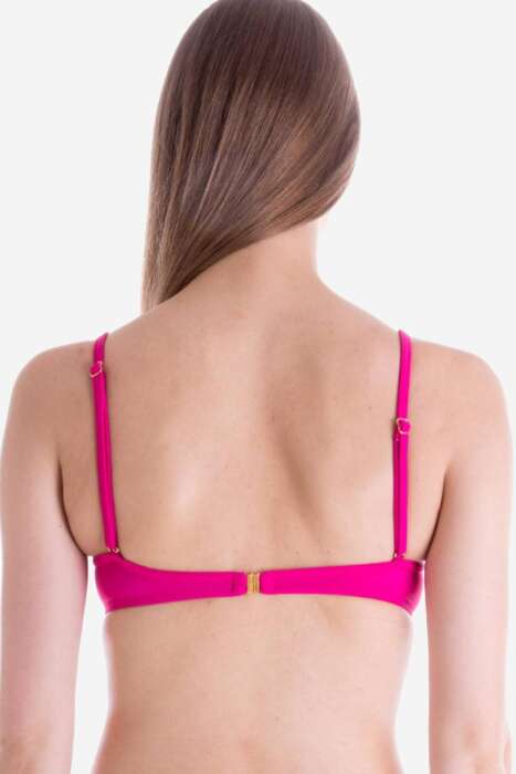 Ayyıldız 63545 Fuşya Push-up Bikini Üstü - AYYILDIZ (1)