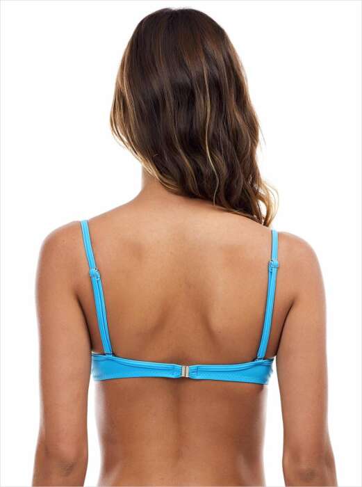 Ayyıldız 63545 Turkuaz Push-up Bikini Üstü - AYYILDIZ (1)