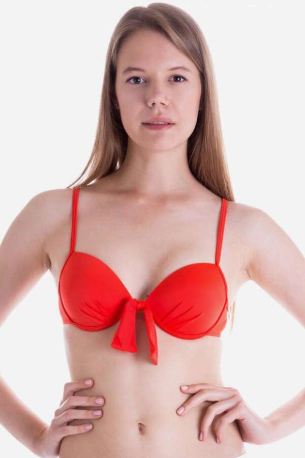 Ayyıldız 63545 Koral Push-up Bikini Üstü - 1