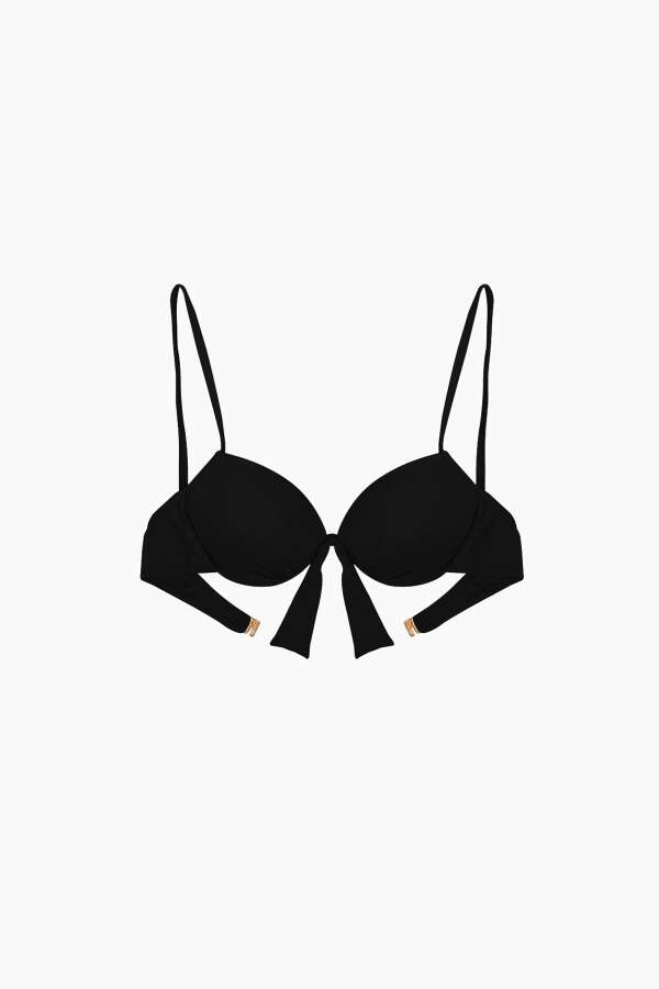 Ayyıldız 63545 Siyah Push-up Bikini Üstü - 3