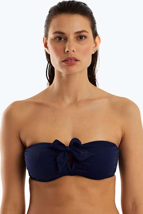 Ayyıldız 63547 Lacivert Toparlayıcı Bikini Üstü - 1