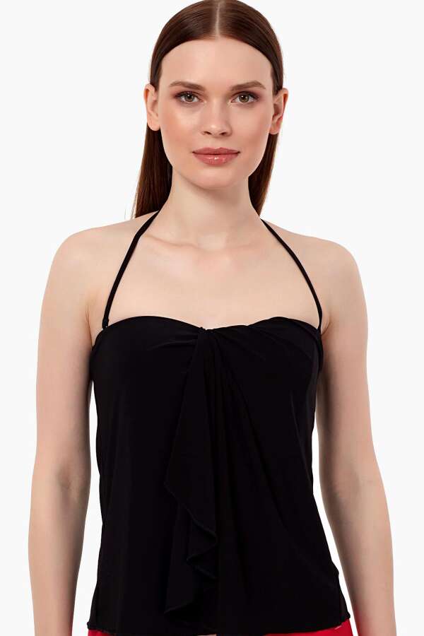 Ayyıldız 63550 Siyah Straplez Tankini Üstü. 3