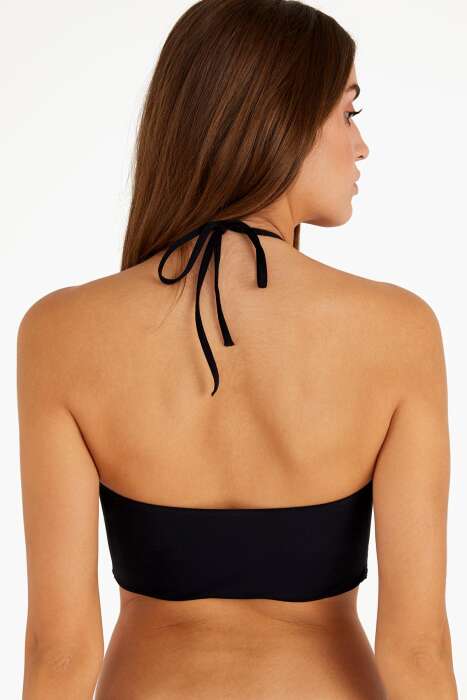 Ayyıldız 63557 Siyah Straplez Bikini Üstü - 3