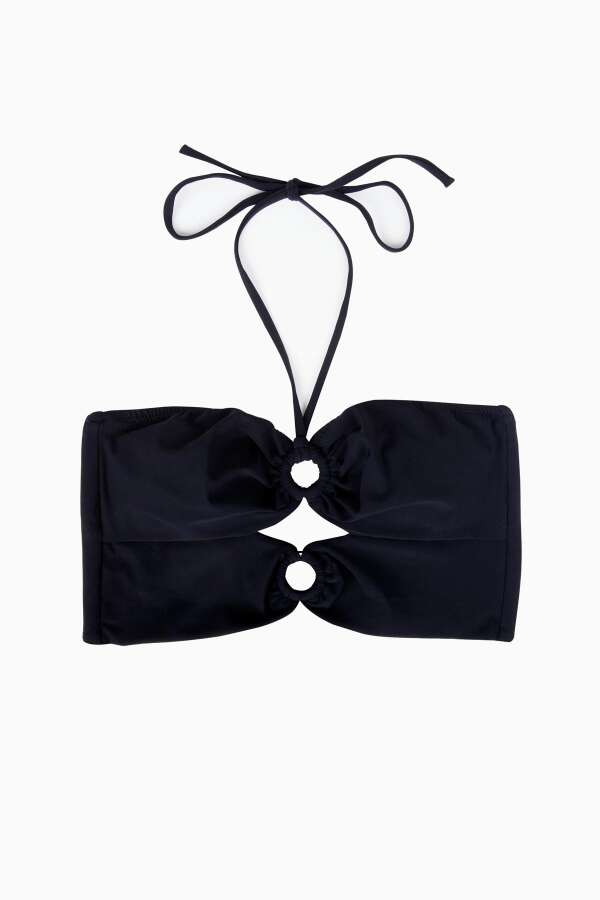 Ayyıldız 63557 Siyah Straplez Bikini Üstü - 4