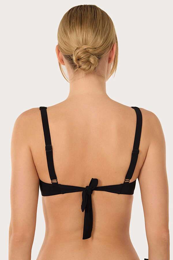 Ayyıldız 63558 Siyah Atlet Bikini Üstü - 2