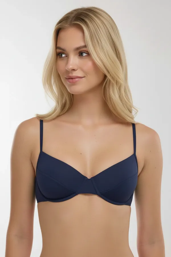 Ayyıldız 63561 Lacivert Bikini Üstü - 1