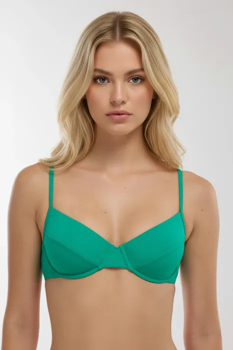 Ayyıldız 63561 Nil Yeşili Bikini Üstü - 1