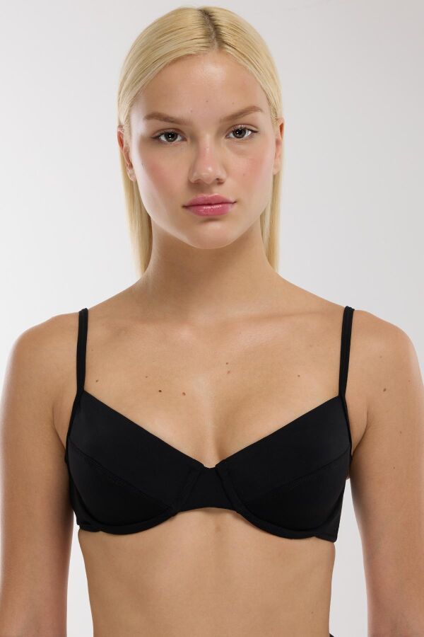 Ayyıldız 63561 Siyah Bikini Üstü - 1