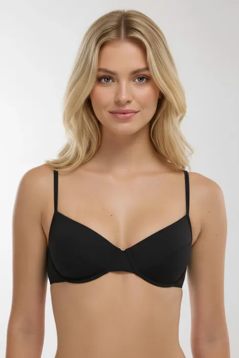 Ayyıldız 63561 Siyah Bikini Üstü - 1