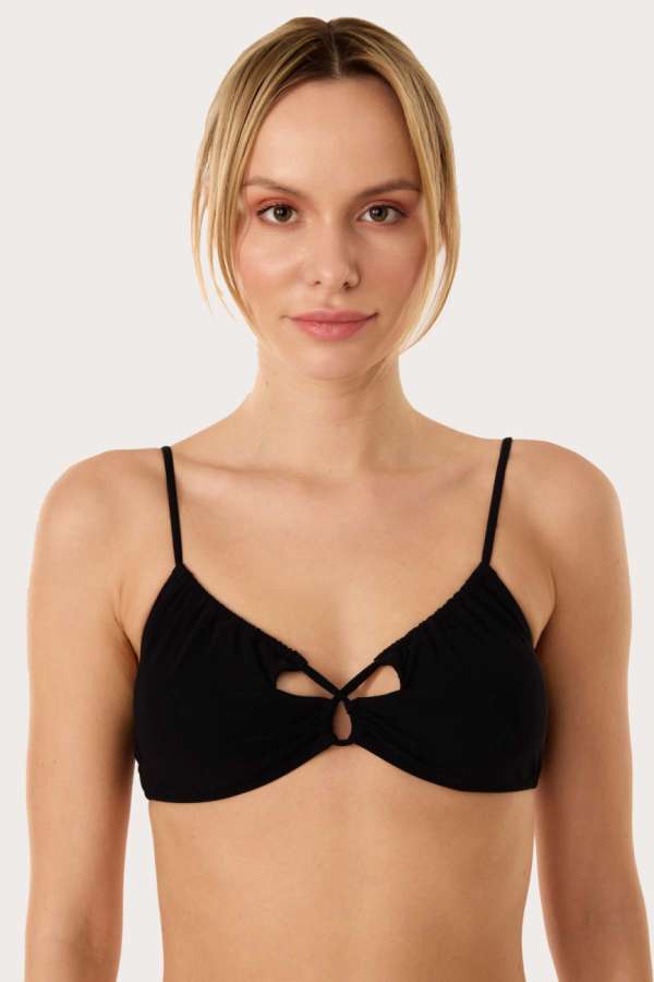 Ayyıldız 63562 Siyah Bikini Üstü - 1