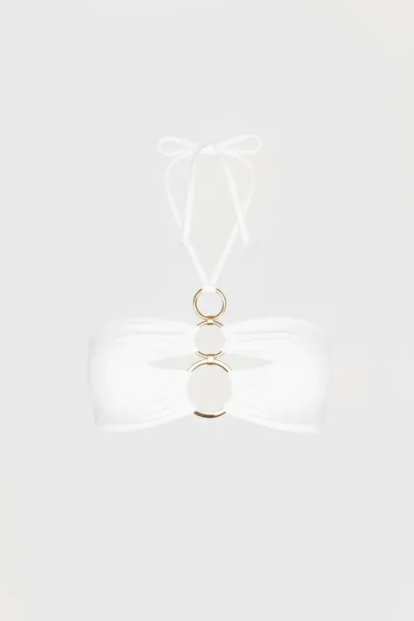 Ayyıldız 63563 Beyaz Bikini Üstü - 3