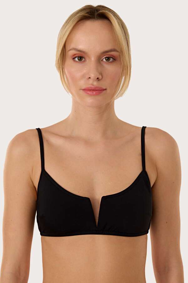 Ayyıldız 63564 Siyah Bikini Üstü - 1