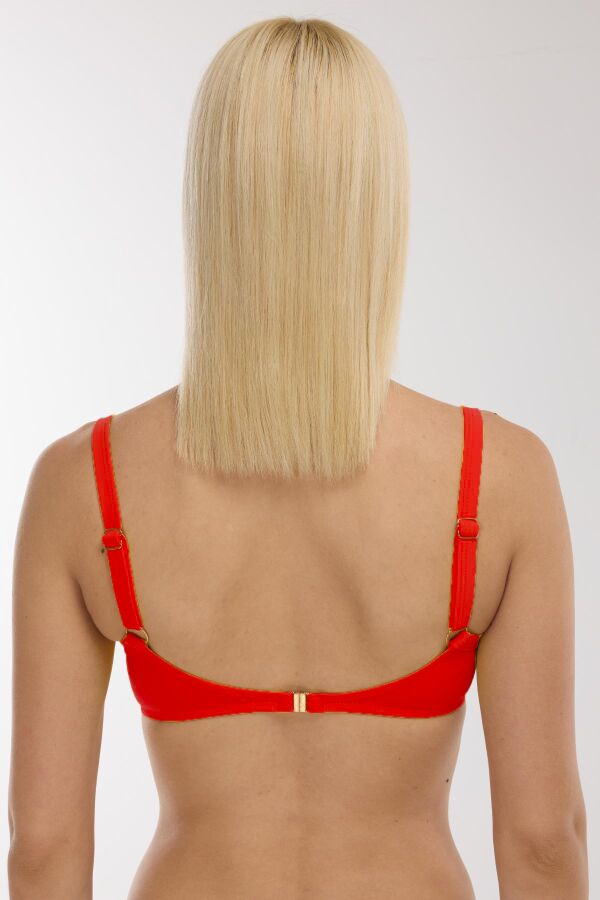 Ayyıldız 63565 Kırmızı Bikini Üstü - 2