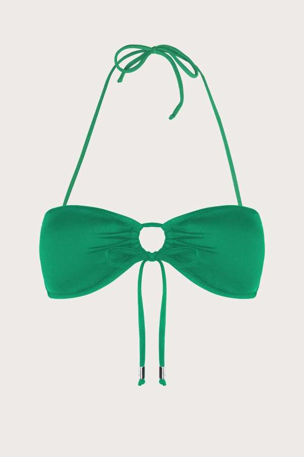 Ayyıldız 63567 Nil Yeşili Straplez Bikini Üstü - 3